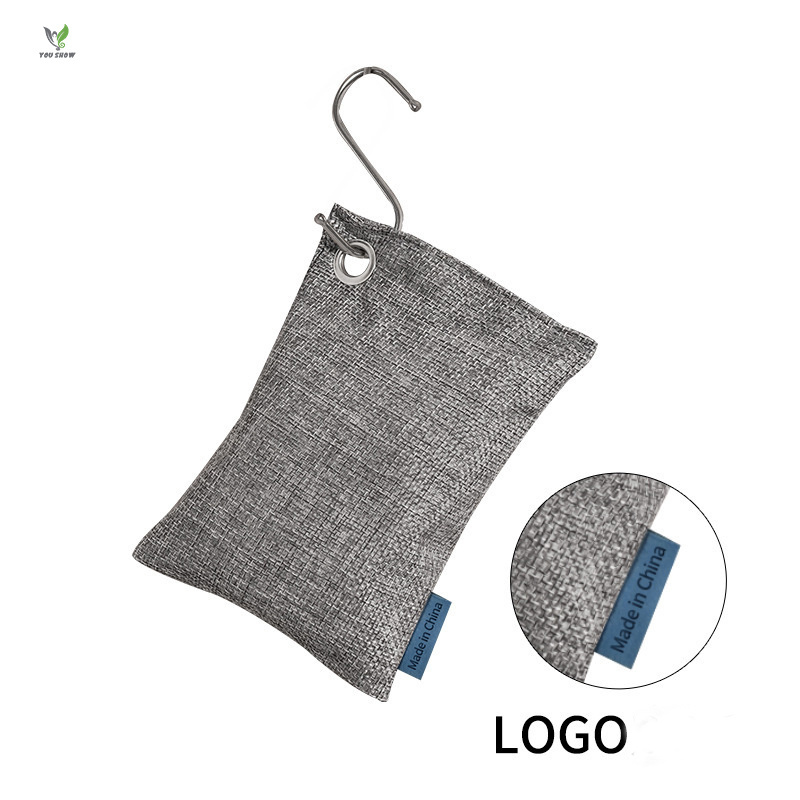 Bamboo Charcoal Bag Square Scent Fresh Air Purifier Bags Activated Bamboo Charcoal Air Purifying Bag car smell air freshener