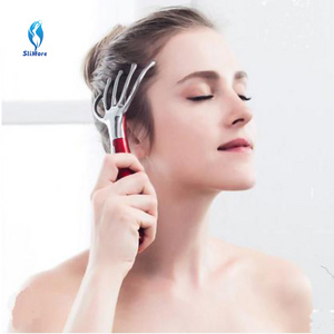 Steel Ball Head Finger Five caw Ball Head Massage Electric Scratch Head Grabber Plastic Scalp Massager for Hair Growth