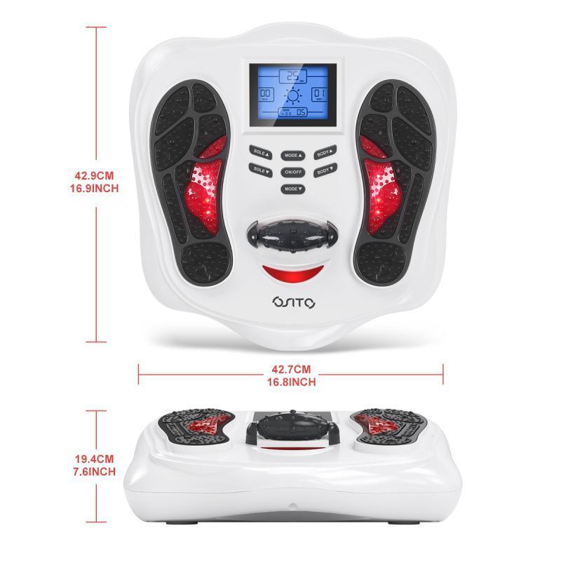 Infrared Health protection instrument Multiple modes and intensity Blue LCD foot care massager