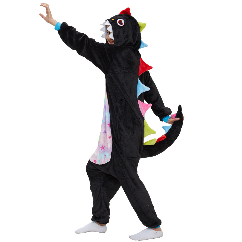 Hot selling Adult Onesie Pajamas Sleepwear Women and Men Cartoon Animal Soft and Cozy Jumpsuit