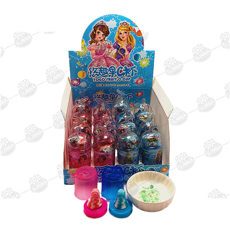 Sippy Cup Pacifiers Fruity Lollipop Baby Bottle with Sour Toy Candy Hard Popping Candy Box Packaging Sweet Fruit Flavored Accept