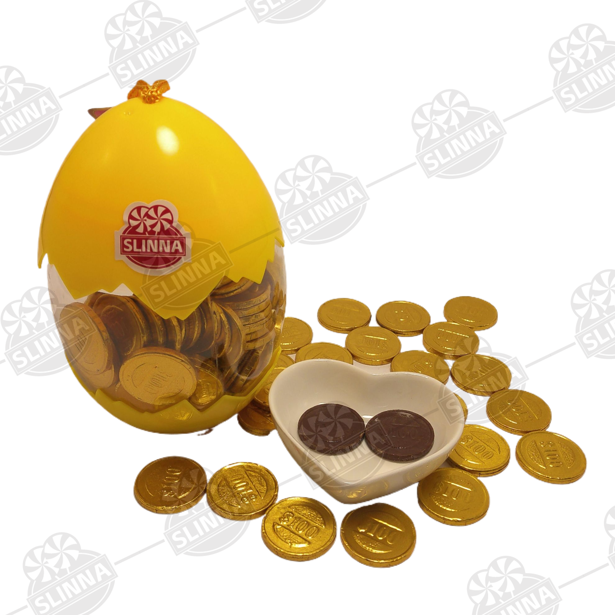 Exquisite Dark Chocolate Gold Coin Shaped Egg Bottle Heavy Variety of Canned Bottles Cocoa Butter Special Interested Buyers