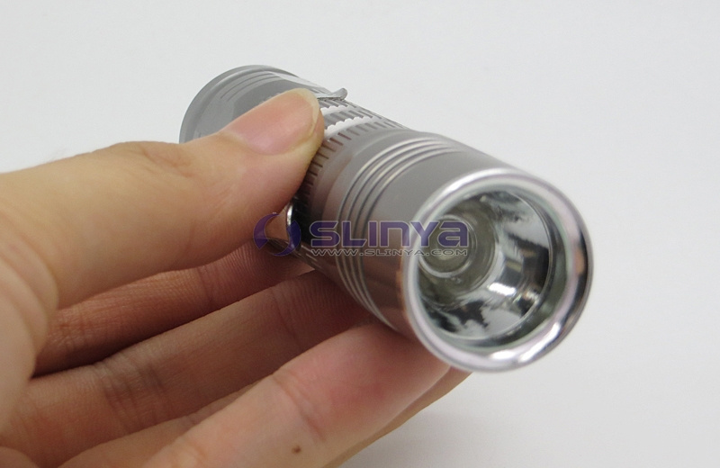 Mini Fluorescence Detector LED Flashlight Aluminum 365nm/395nm UV Blacklight Ultra Violet LED Torch