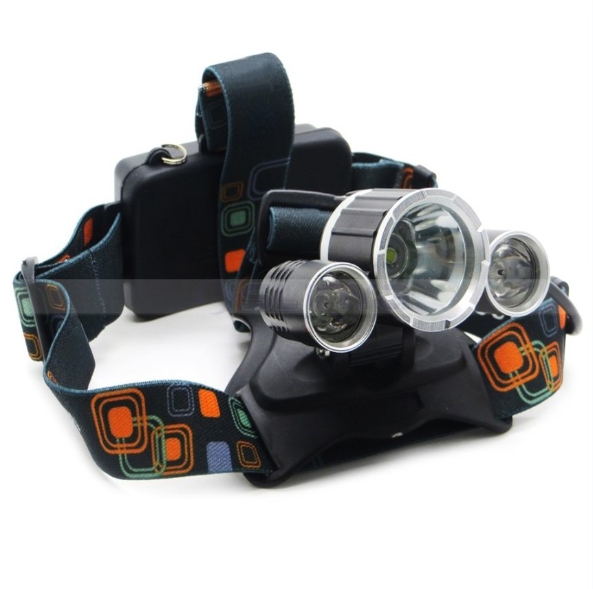 30W Aluminum Bicycle Headlight Outdoor Camping Fishing Headlamp Torch