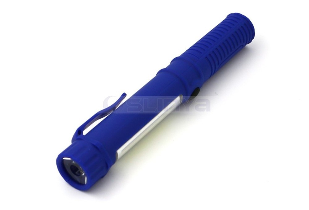 Magnetic Super Bright Plastic LED COB Pen Clip Light