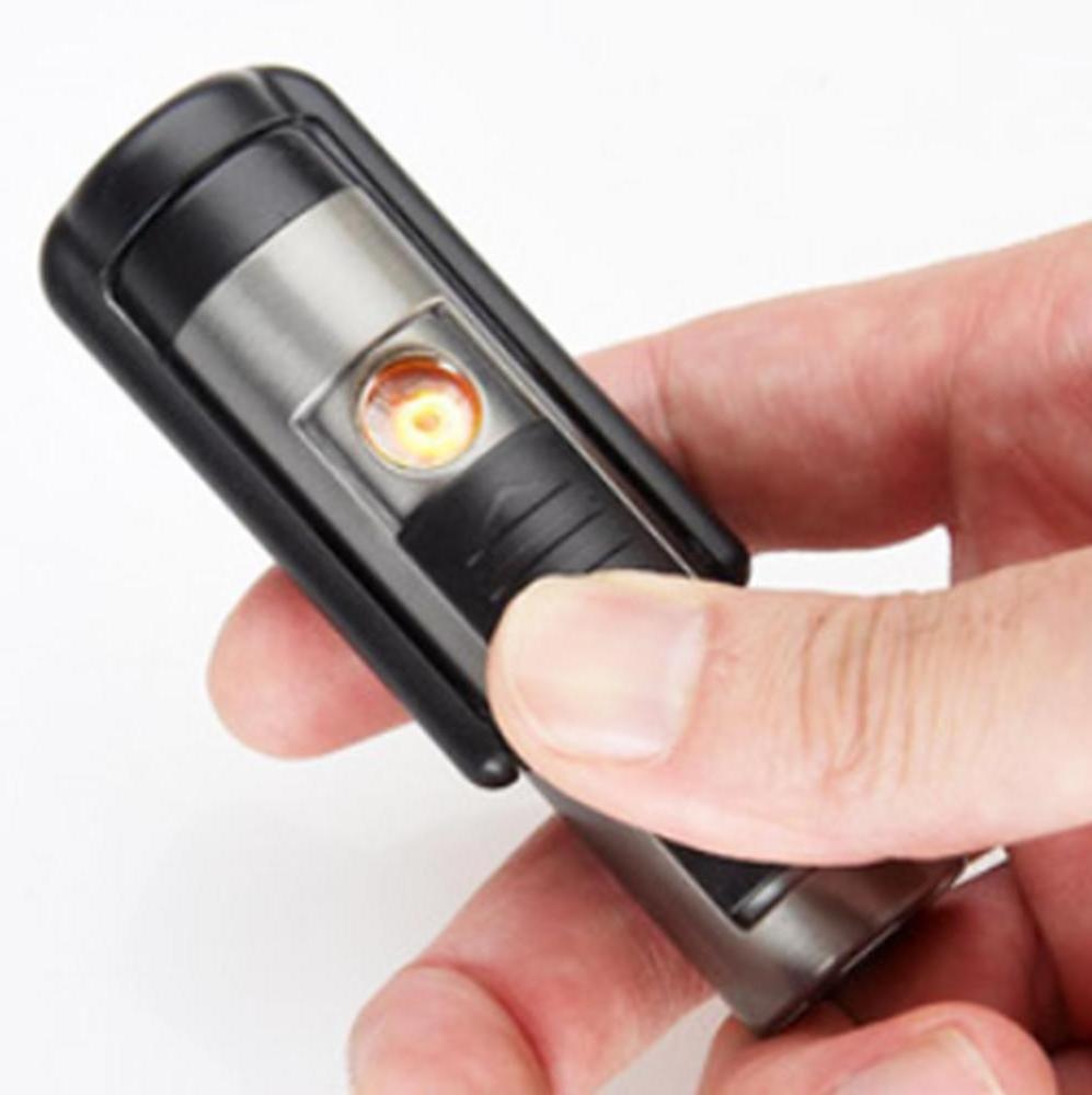 Electronic Powered USB Lighter with Light Rechargeable USB Lighter