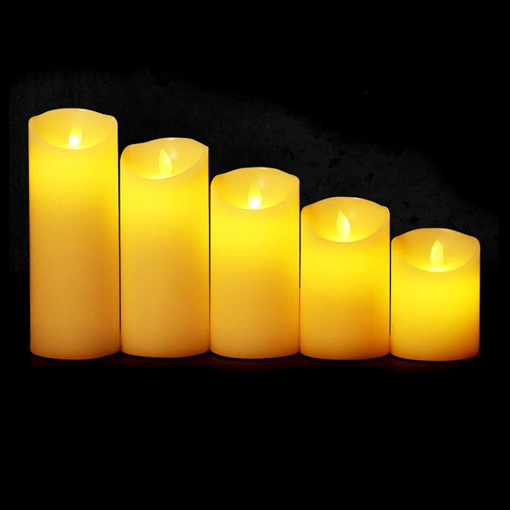 Warm LED Candle Light Flickering Tea Light Bulb Flameless Simulation Candle Festival Wedding Celebration