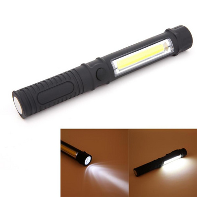 Magnetic Super Bright Plastic LED COB Pen Clip Light