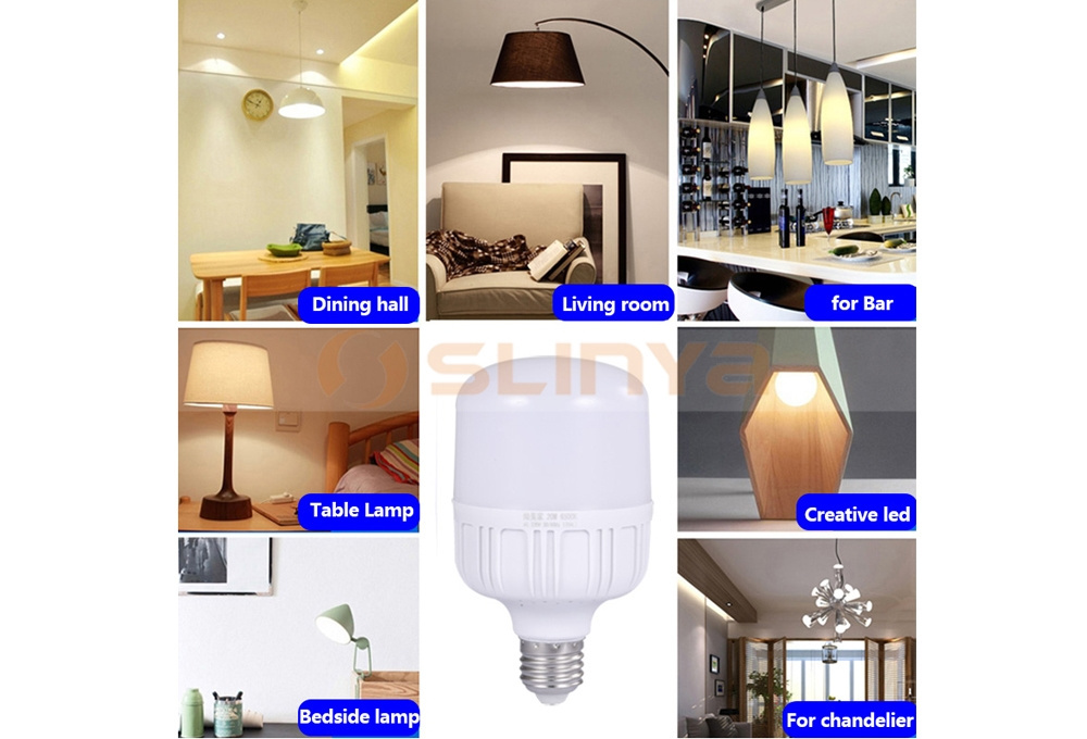 LED Lamp E27 220V-240V Led Bulb Smart Power Outdoor Light Kitchen Bulb