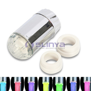 LED Water Faucet House Colorful LED Light Faucet Tap Water Glow Light Faucet