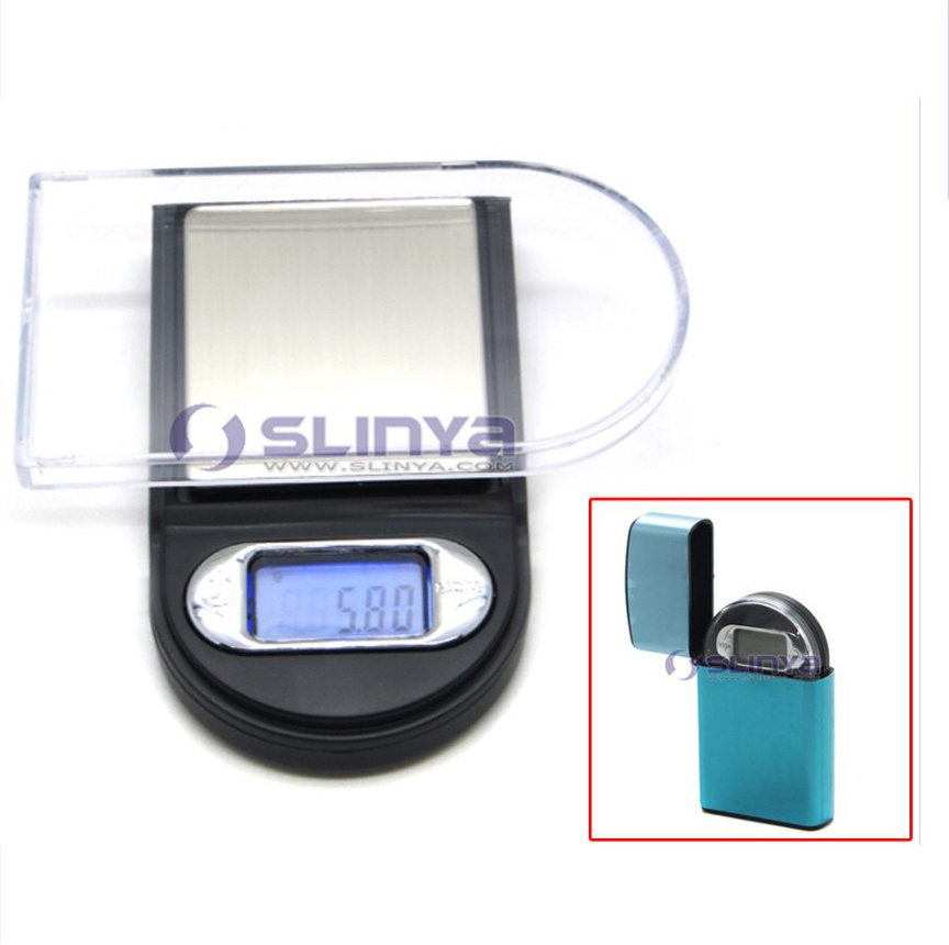 2.1 Inch Scale Tray 5 Digit LCD Stainless Steel Mini Electronic Lighter Pocket Scale