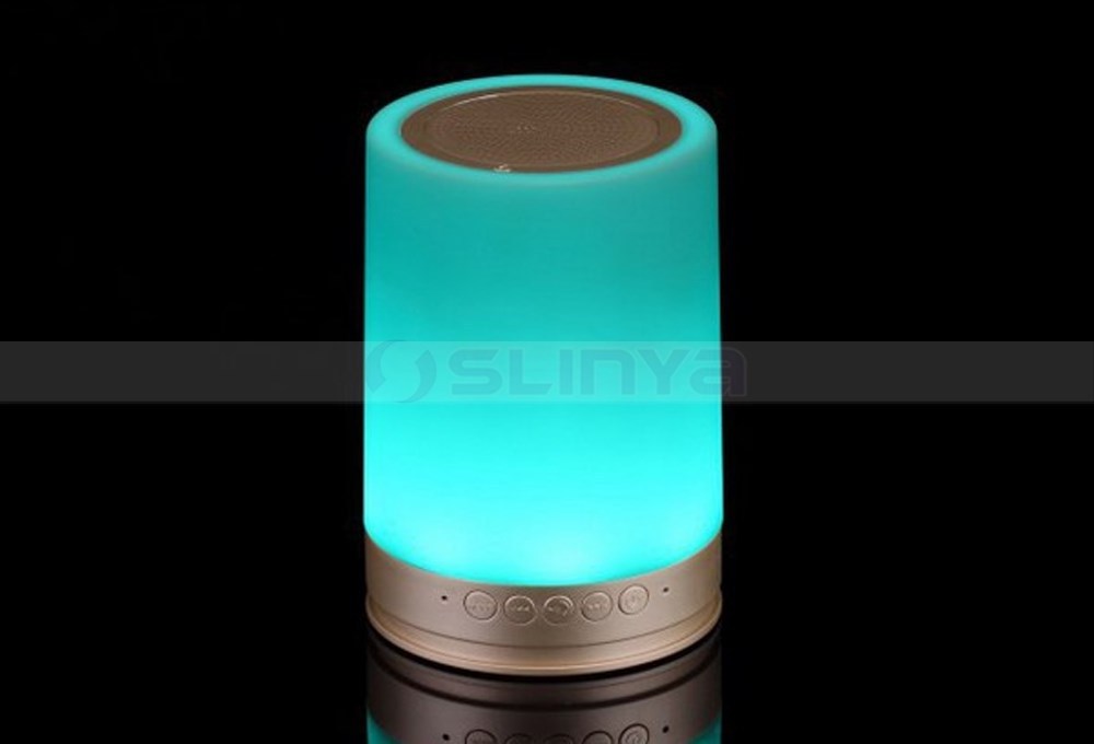 Mini Smart LED Bulb Speaker RGB LED Music Light Wireless Speaker ...