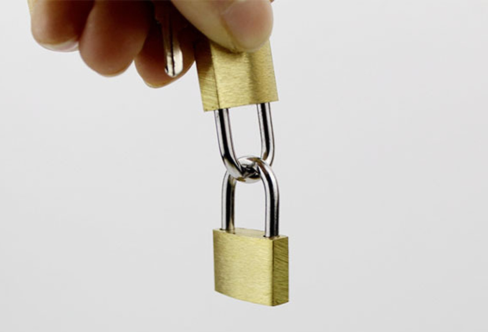 Small Mini Strong Steel Padlock Travel Tiny Suitcase Brass Lock