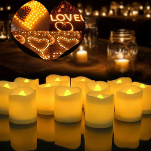 Flameless Led Candle Home Wedding Birthday Party Decor Tea Light