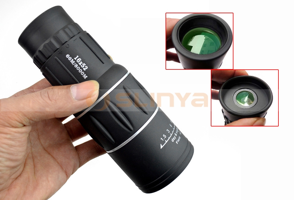 16X52 Night Vision Travel Monocular Outdoor Camping Telescope