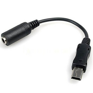 5Pin Mini USB 3.5mm Audio Jack Earphone Headphone Jack for Motorola/Nokia/HTC