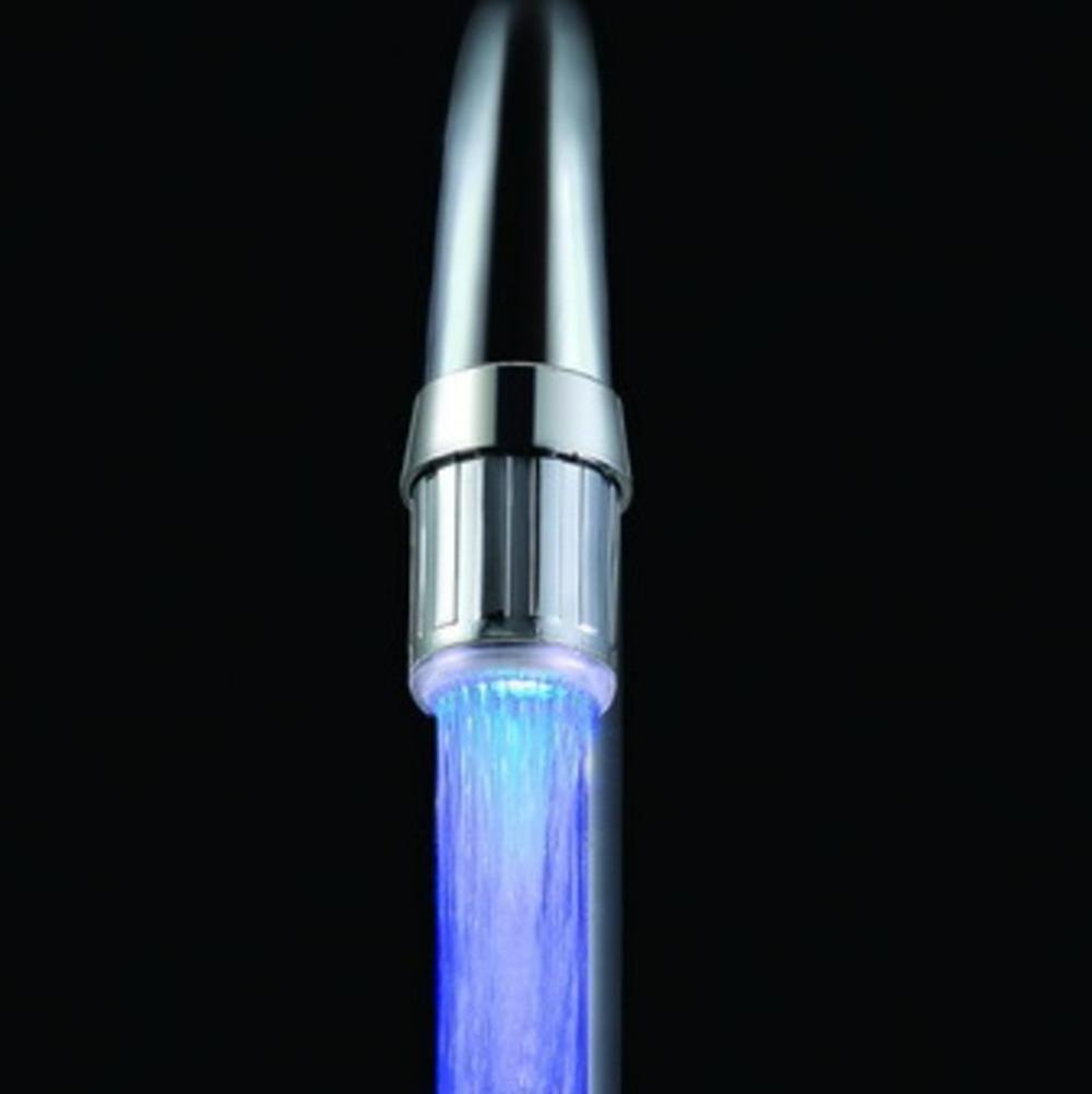 Color Changing Water Glow Faucet LED Waterfall Sink Faucet