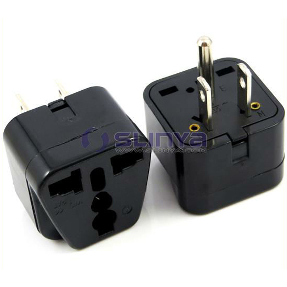 American Three Pin Plug American wiring 3pin plug, USA industry grounding Pin, Generator Power Jack