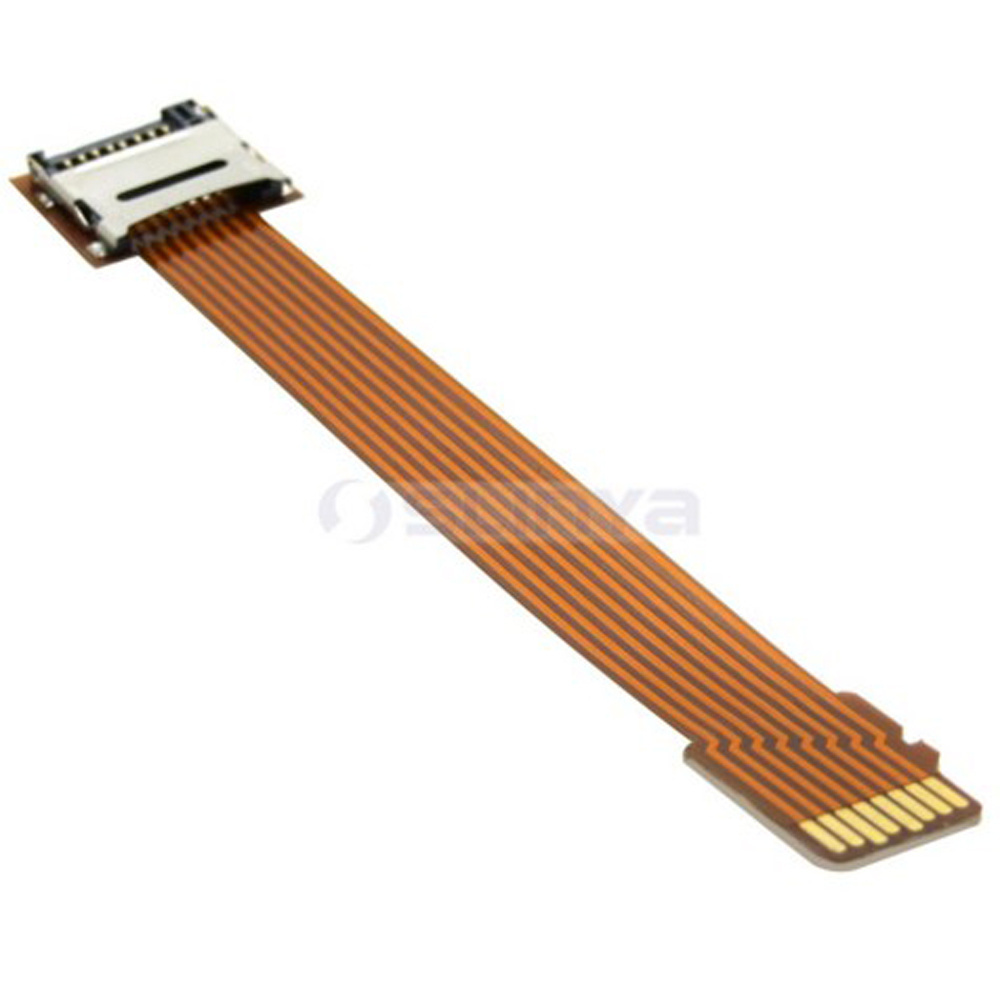 For FPC Gold Plated Connector Micro SD TF Card Female to Male Extension Cable