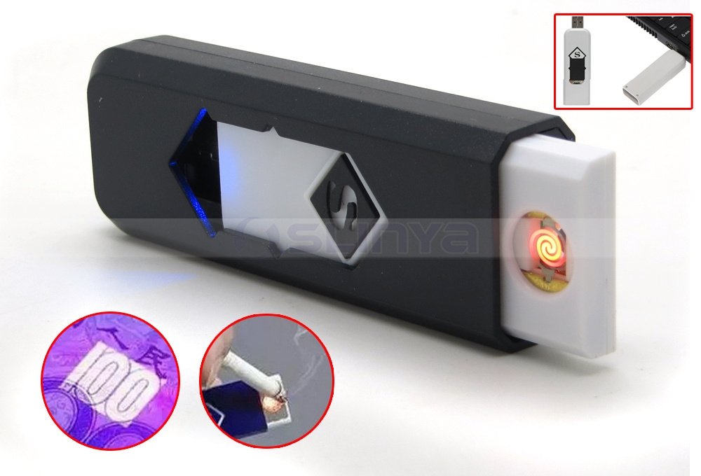 Electronic Lighter for Man Super Portable USB Rechargeable Cigarette Lighter