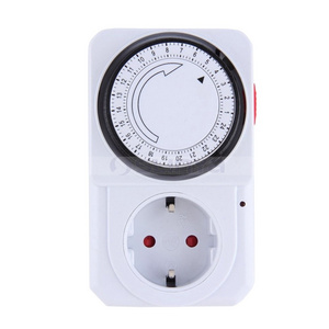 Energy Saving 24 Hour Mechanical Electrical Plug Program Timer Power Switch