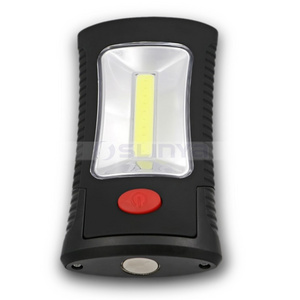 COB LED + 3 LEDs Working Flashlight Lamp Magnetic Hanging Camping Light