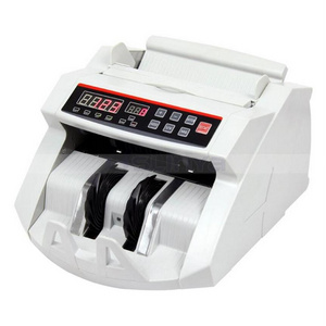 110 220V Bill Counter Money Checker Currency Counting Machine with LCD Display