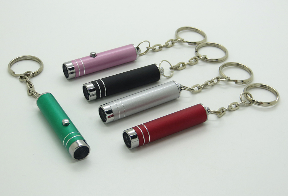 Mini Portable Pen LED Torch Light UV Keychain Pocket Pen Flashlight