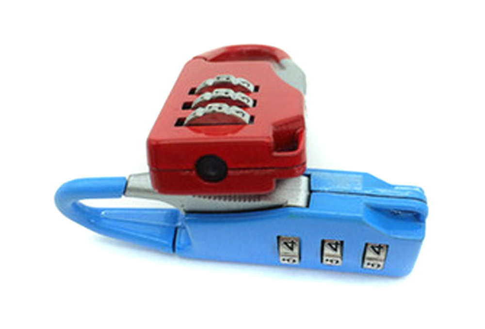 3 Digit Combination Password Luggage Code Lock Mini Suitcase Lock For Travel