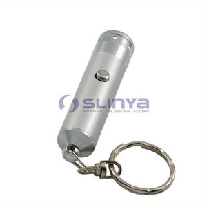 Silver Keychain Detector Cash UV Detector Money Checker