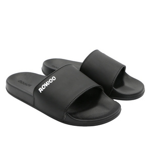 Factory Direct Black wholesale EVA Open Toe slide sandals men slippers