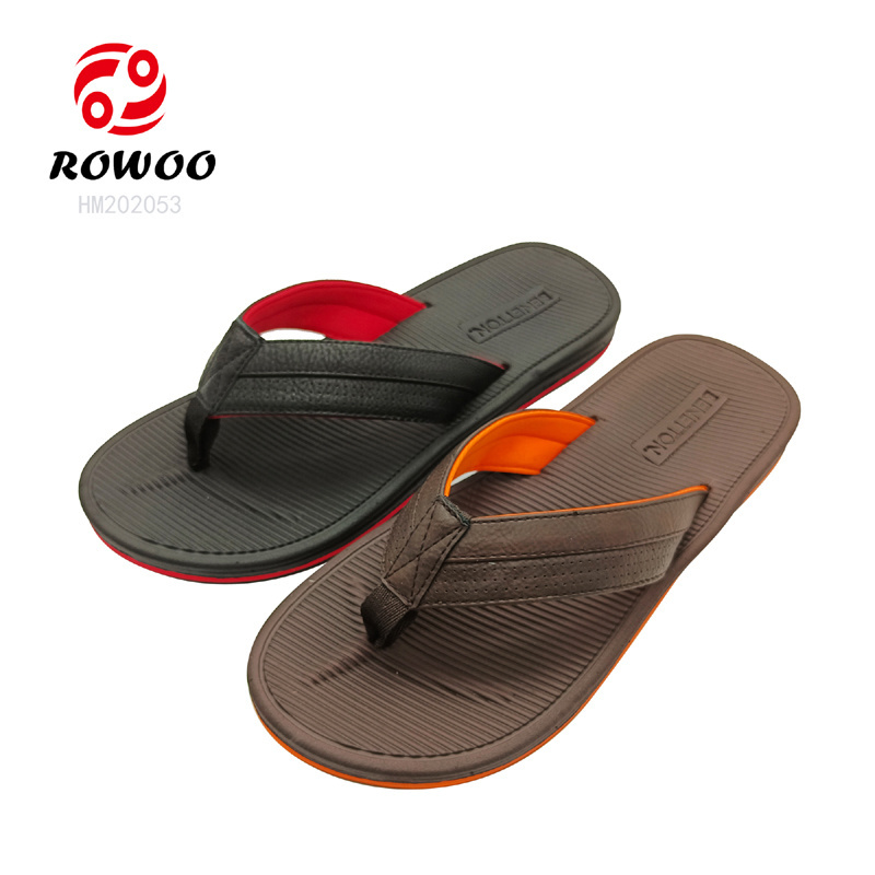 HM202053 China Wholesale Bulk Buy footwear flip flop men summer beach outdoor sandals boy