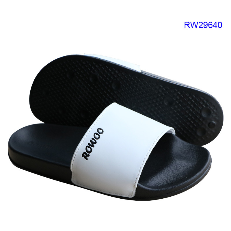 Factory Direct Black wholesale EVA Open Toe slide sandals men slippers