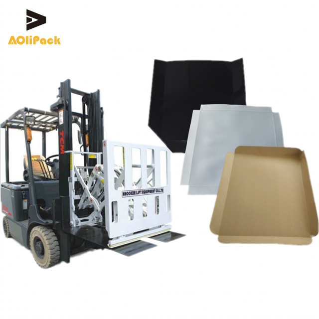 Custom Size Slip Sheets Push Pull Forklift For Container Loading