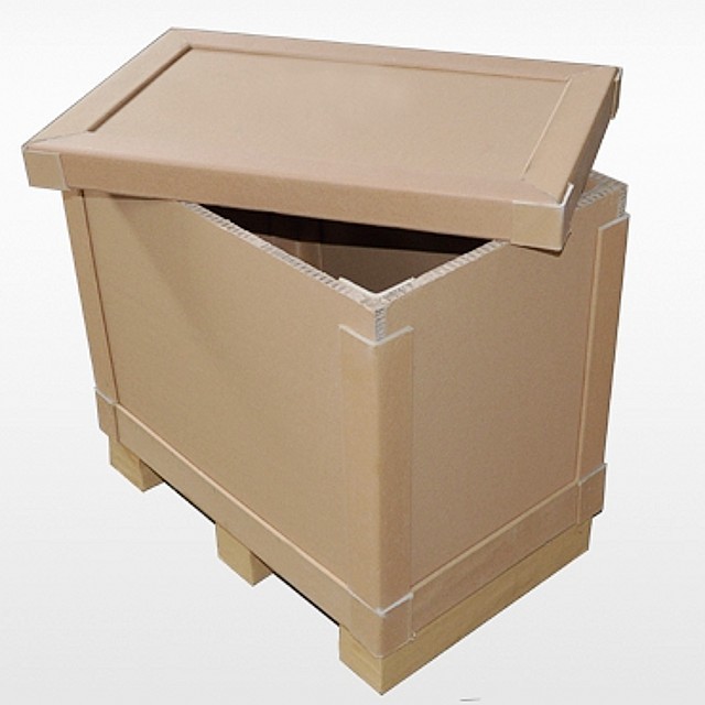 Biodegradable Heavy Duty Packing Honeycomb Carton For Wagon Loading