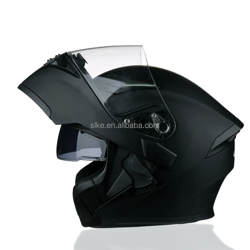 JK902 Jiekai DOT Safety High Quality Moto Helmet Full Face Double Lens Motorcycle Flip-up Helmets