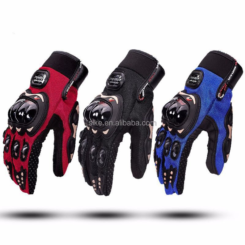 Pro-biker High Quality Hard Knuckle Touch Screen Guantes Para Motos Motocross Protective Gear Racing Motorcycle Gloves