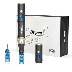 2023 Dr Pen A8S Wireless And Wired Derma Pen 6 levels Digital Display Microneedling Beauty Device With Anti-backflow Cartridge