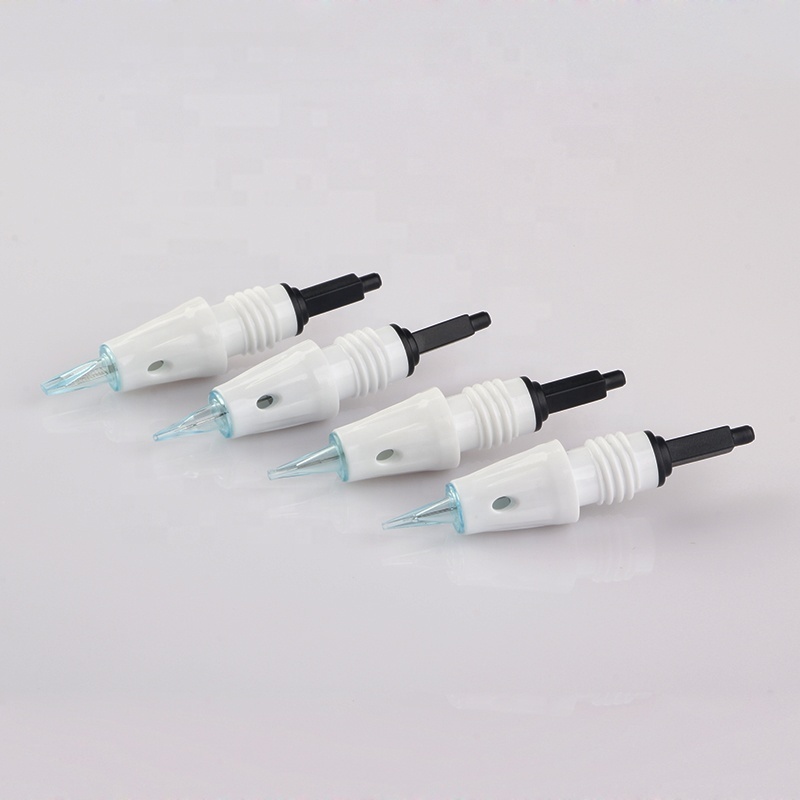 Artmex White Screw Tattoo Needles Cartridge 1/3/5/7 Pin Needle tips For Derma Pen Micro Tattoo Embroidery Makeup Machine