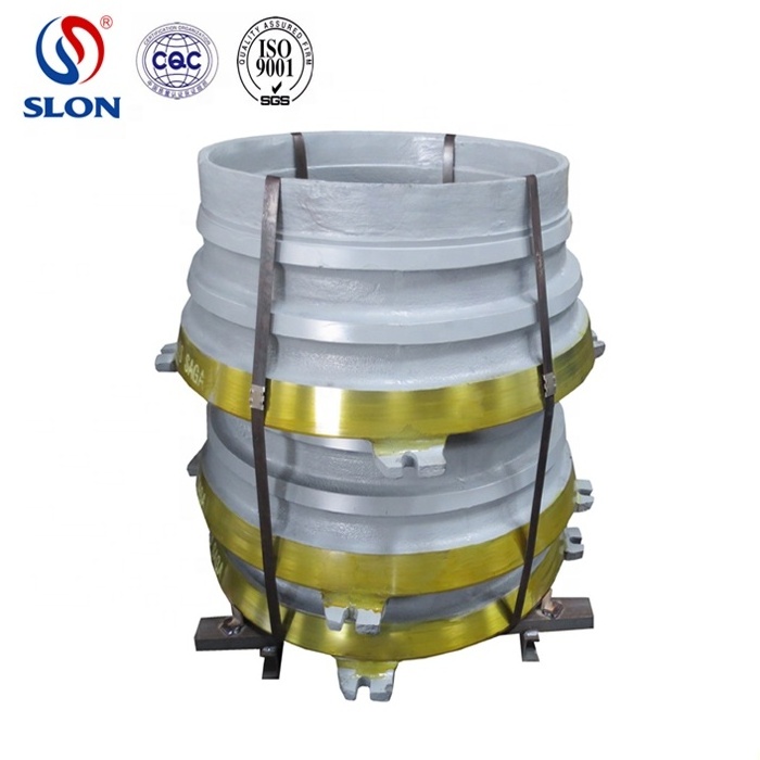 Mn18Cr2 Cone Crusher H2800 H3800 CH420 CH430 Spare Wear Parts 442.8248 Bowl Liner Concave And Mantle