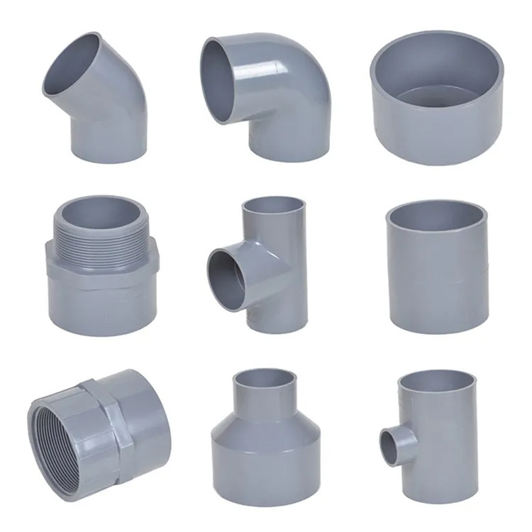 6 10 12 16 inch 20mm 50mm 75mm 110mm 150mm 200mm 315mm upvc plastic pvc round pipe fitting female end cap for pvc water pipe