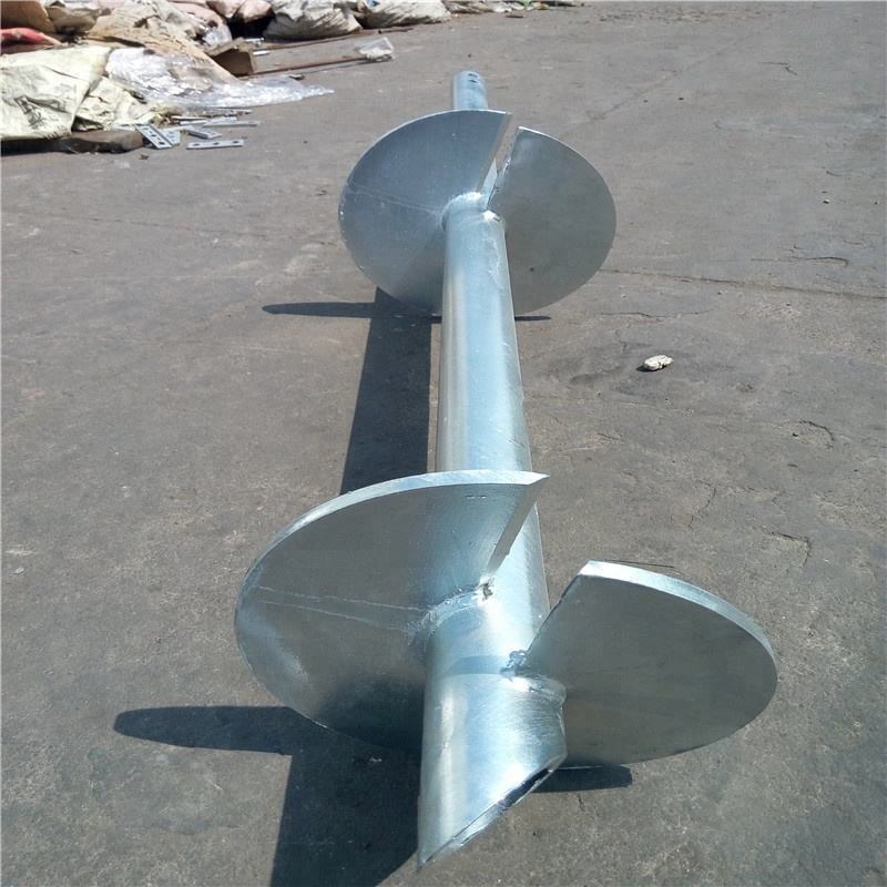 High quality  - Hot Dip Galvanized Carbon Steel Helix Piers For Solar Panel System - made in Vietnam