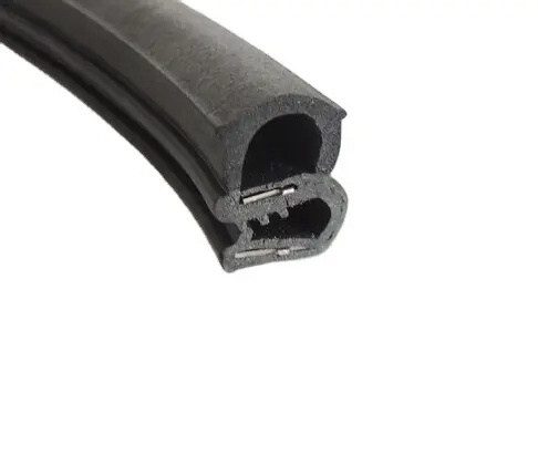 Extruded rubber seam protection garage window bottom threshold folding epdm weather seal strip door