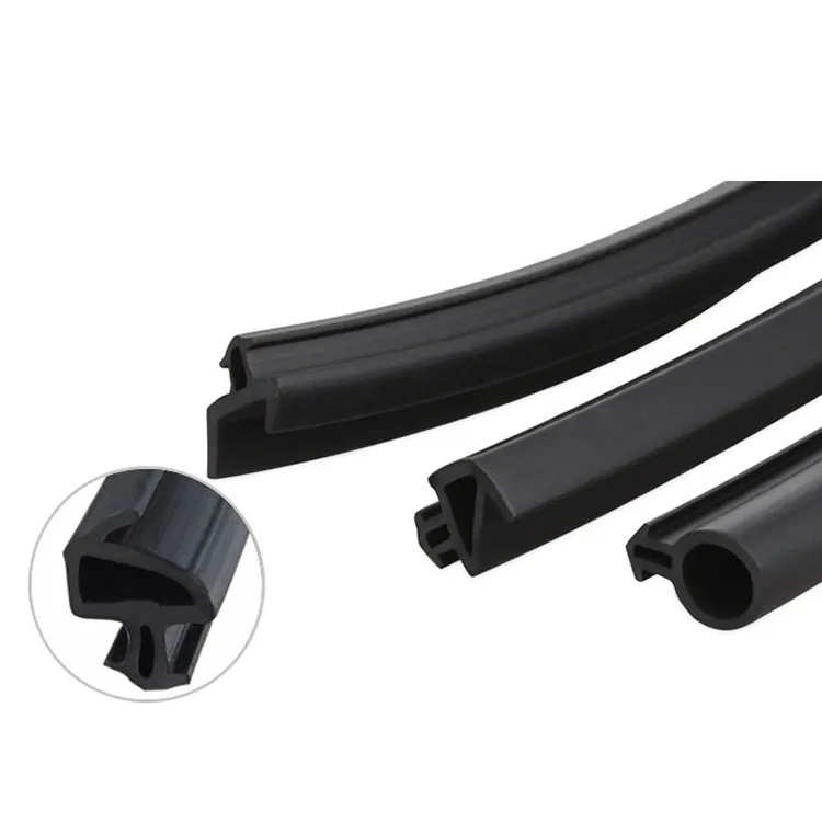 Top sale customized v type bathroom window round sunroof windshield epdm rubber seal manufacturer