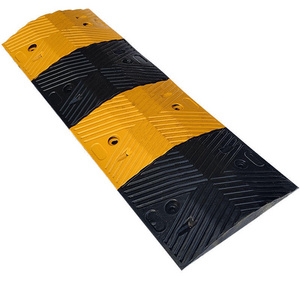 Factory price wholesale Vietnam Road rubber speed bumps Traffic safety features Driveway rubber speed humps