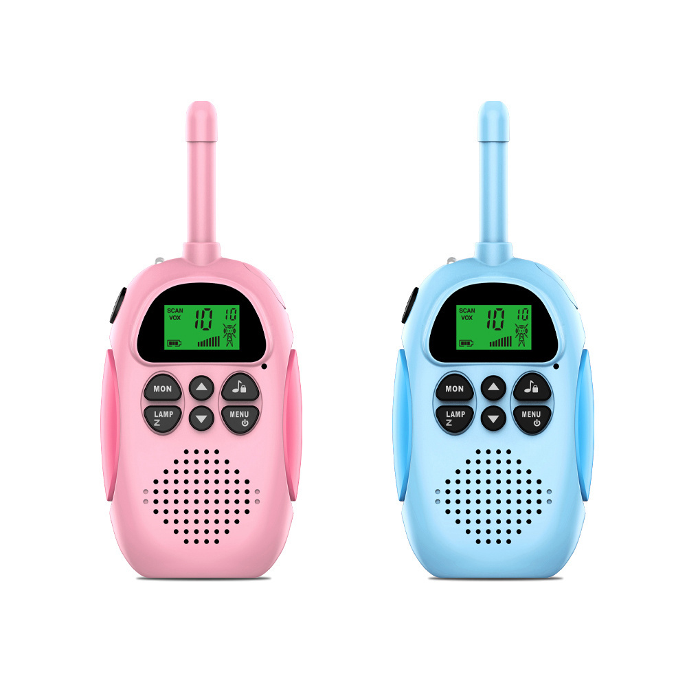 Kids Walkie Talkie Two Ways Radio Toy Talkie Walkie For Kids 3 Miles Range 22 Channels Built in Flash Light