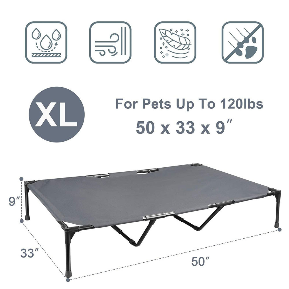 Elevated Dog Bed Cot Pet Beds & Accessories Folding Pet Bed For Dogs Cats Outdoor Indoor Camping Raised Pet Cot