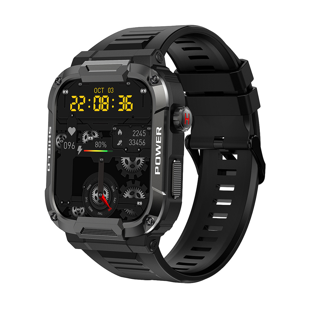 MK66 Sports Smartwatch 400Mah IP68 Waterproof Health Fitness Smart Watch With Custom Dial Heart Rate Smartwatch