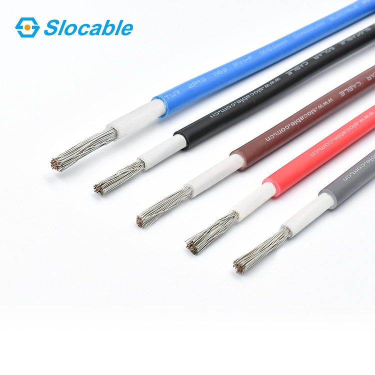 Slocable 2.5mm PV Solar Cable AWG 14 2 Core DC Power Cable Wire