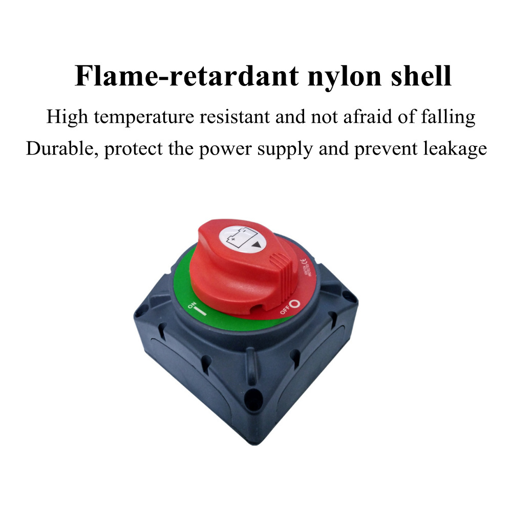 Slocable 12v to 48v dc high current on/off disconnect switch battery isolating switch